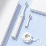 Jstyle Rechargeable Waterproof Sonic Electric Toothbrush With Dust Cover - Minihomy