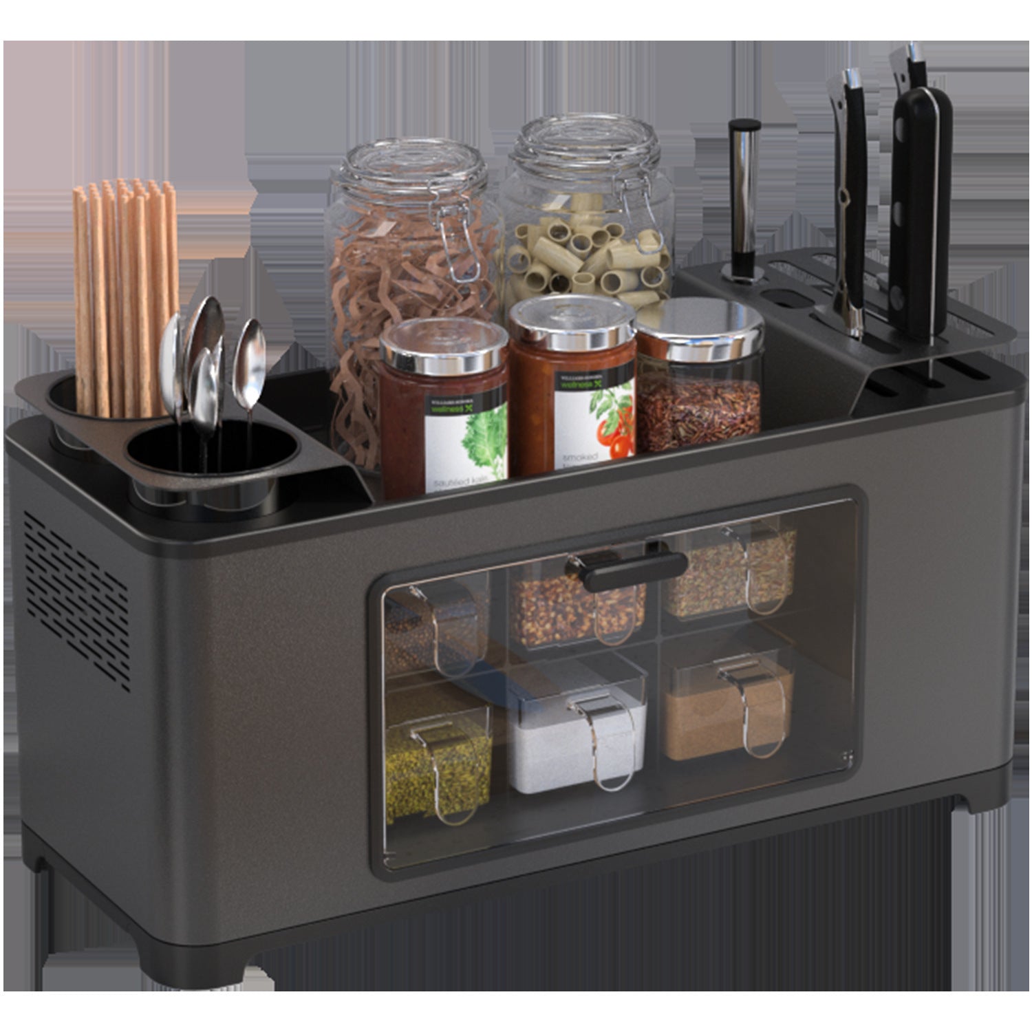 Multifunctional Storage Box For Kitchen Shelf - Minihomy