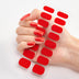 Letter Color Nail Art Sticker Full Sticker - Minihomy