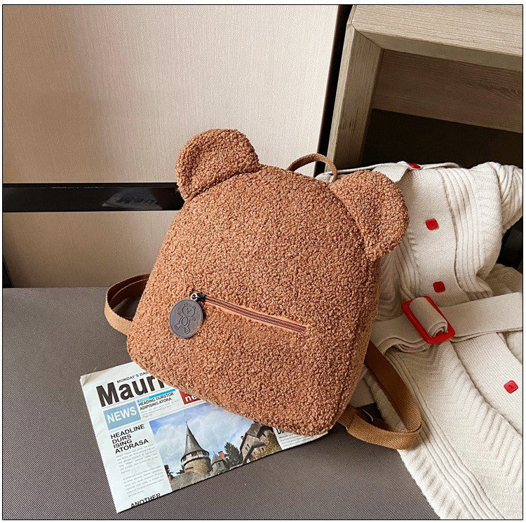 Cute Bear Backpack for Kids & Women - Travel & Shopping