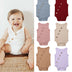 Newborn Baby Solid Bodysuit Kids Clothes Boys Girl Jumpsuit - Minihomy