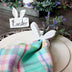 Easter Bunny Napkin Rings - Table Decor for Easter Party & Home - Minihomy