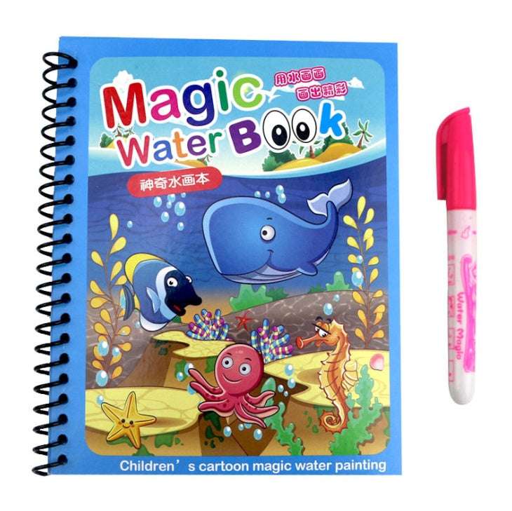 Magic Water Painting Book for Kids: Creative Fun & Learning - Minihomy