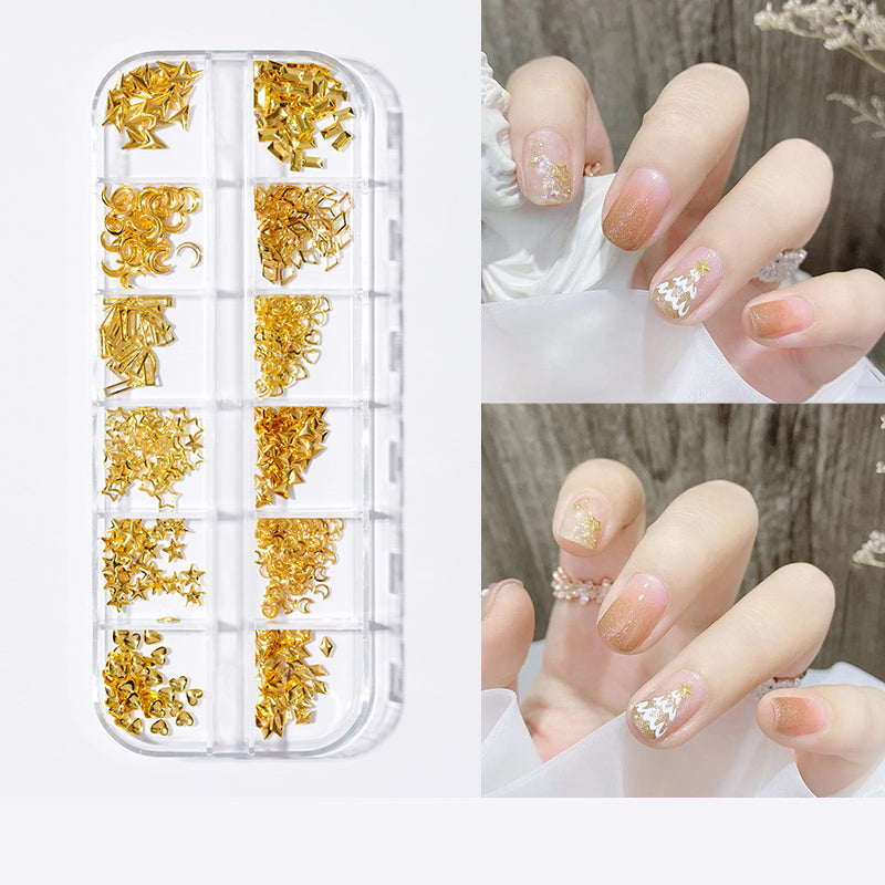 Pearl Butterfly Nail Patch Nail Art Jewelry Set - Minihomy