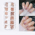 Pearl Butterfly Nail Patch Nail Art Jewelry Set - Minihomy