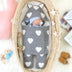 Newborn Solid Color Love Sleeping Bag Blanket Wrapped Baby Sleeping Bag - Minihomy