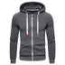 Autumn Winter Cotton Hoodied Mens Sweatshirts - Minihomy