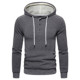 Autumn Winter Cotton Hoodied Mens Sweatshirts - Minihomy