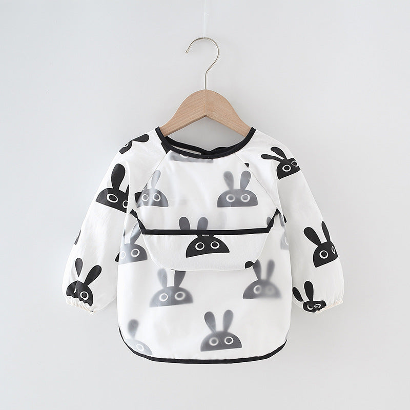 Baby Eating Clothes Apron Kid Gown Baby Bib Waterproof - Minihomy