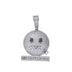 Cartoon Expression Zipper Shut Up Personality Trendy Hip Hop Jewelry - Minihomy