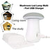 2-In-1 Multifunction Mushroom Lamp LED Lamp Holder USB Charger for Home Office Supplies - Minihomy