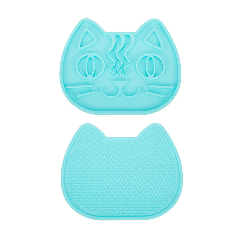 Dog Double-Sided Licking Pad Slow Food Bowl Dog Lick Mat - Minihomy