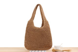 Leisure One Shoulder Straw Woven Bag - Minihomy