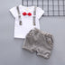 Baby Boy Summer Short Sleeve Suit Boy Shorts - Minihomy