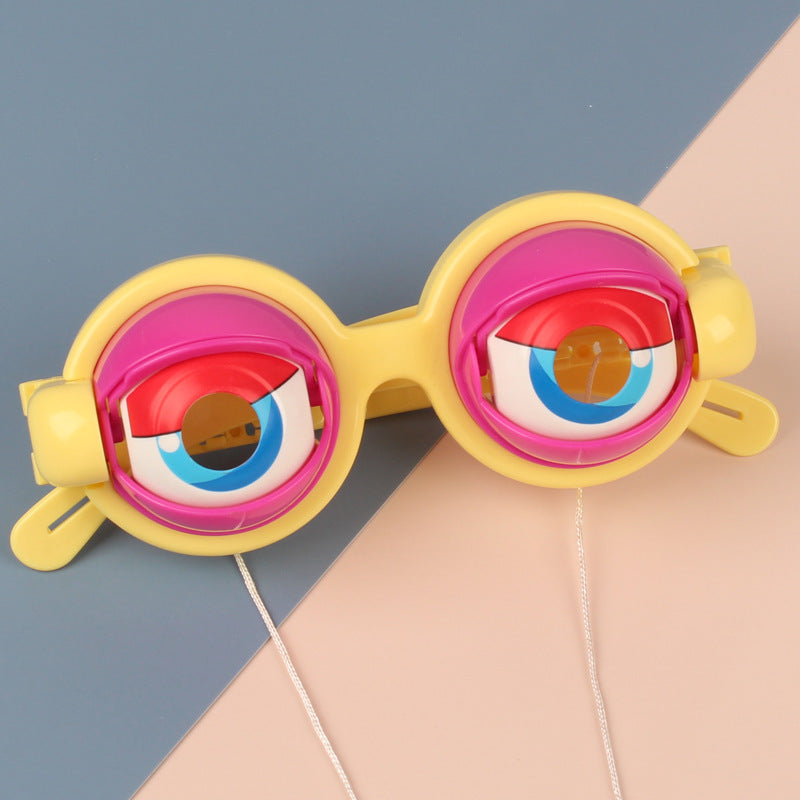 Crazy Eyes Glasses Toy - Kids Party Favor, Funny Pranks Glasses - Minihomy