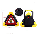 Compatible with Apple, Car Tripod Warning Sign with Luminous Solar Light for Emergency Parking - Minihomy