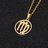 12 Horoscope Pendant Necklaces For Women - Minihomy