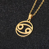 12 Horoscope Pendant Necklaces For Women - Minihomy