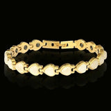 Silver gold Bracelet For Men Women