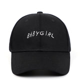 BABYGIRL Letter Embroidered Baseball Cap Outdoor Sports Sun Visor - Minihomy