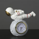 Astronaut creative children''s room bookcase desktop astronaut clock Trinket boy''s bedroom bedside decoration - Minihomy