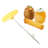 Potato Tower Chip Slicer Spiral Machine Spiral Slicer Tornado Twister Manual Cutter Tool Easy To Clean Kitchen Gadgets