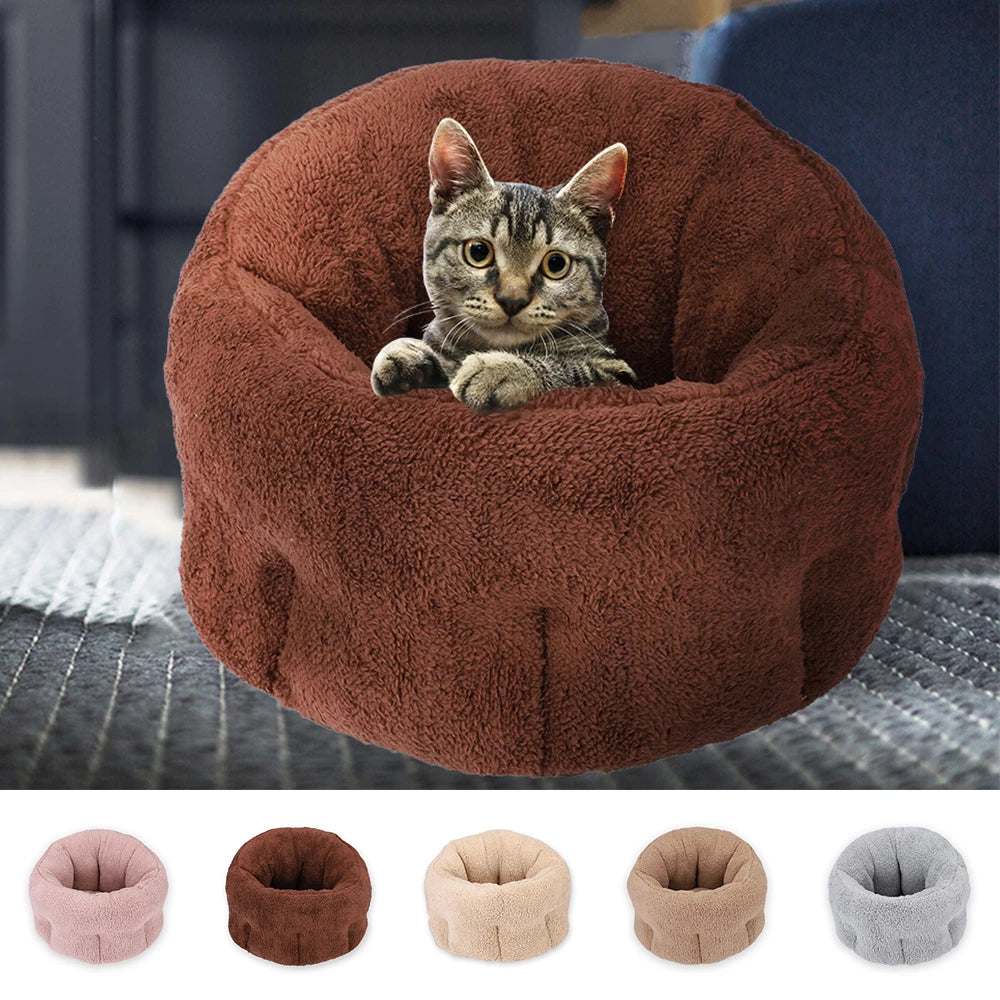 Pet Puppy Dog Beds Large Dogs Indoor Dog Calming Beds Warm Sofa Washable - Minihomy