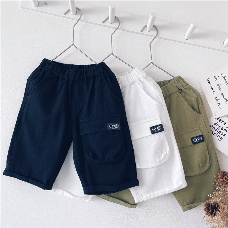 Children's Clothing Boys Summer Casual Shorts Five-point Pants - Minihomy