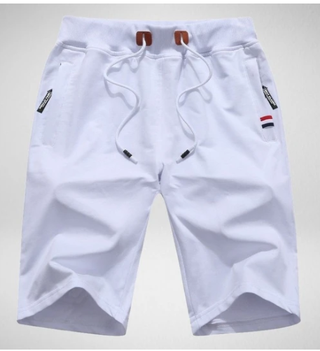 Men's Shorts Casual Classic Fit Drawstring Summer Beach Shorts With Elastic Waist And Pockets - Minihomy