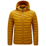 Hooded Cotton Jacket - Men's Light Cotton Jacket - Minihomy