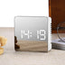 Multifunctional Mirror Digital Clock LED Mirror Clock Makeup Mirror Alarm Clock Electronic Alarm Clock - Minihomy