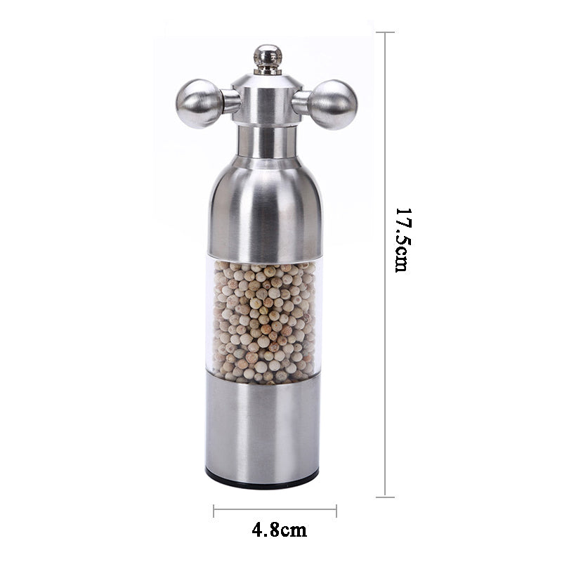 Pepper Mill Gadgets Pepper and Salt Grinder Grinding 4 Color Garlic Grinding - Minihomy