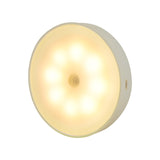 USB Rechargeable Motion Sensor Light - Wireless LED Puck Light for Kitchen Cabinet Lighting and Night Lamp