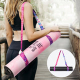 Pure Cotton Yoga Mat Strap Elastic Band Colorful Binding Band Binding Rope