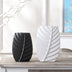 Modern Leaves Shape TV Cabinet Nordic Table Decorations Home Decor Luxury Ceramic Vase - Minihomy