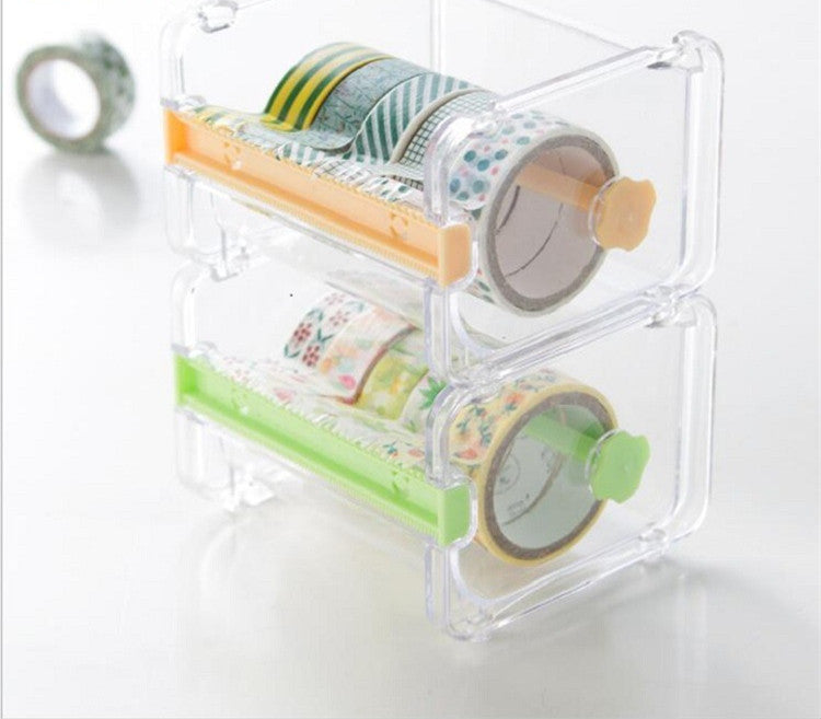 Cutter Sub-Packing Box Office Gadgets Japanese-Style Hand Account Desktop Tape - Minihomy