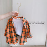 Children's Plaid Shirts In Baby Shirts For Men And Women - Minihomy