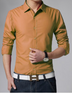 Business Shirt Candy Color Men's Casual Long-Sleeved Shirt - Minihomy