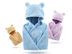 Cotton baby care hooded bath towel - Minihomy