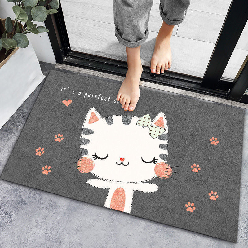 Bathroom Toilet Absorbent Floor Mats Kitchen Floor Mats Bathroom Non Slip Mats - Minihomy