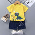 Children's Short-Sleeved Suit - Cotton Baby Summer Clothes - Minihomy