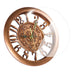 European Retro Wall Clock Home Round Clock 11 Inch Living Room Clock Creative Wall Clock Quartz Clock - Minihomy