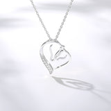 Classic Love Heart Pendant Women's Heart Necklace - Minihomy