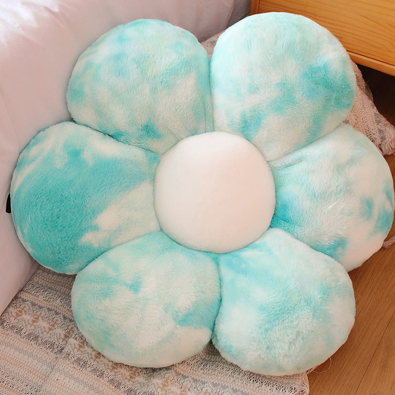 Color Flower Pillow Sun Flower Plush Cushion - Minihomy