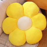 Color Flower Pillow Sun Flower Plush Cushion - Minihomy