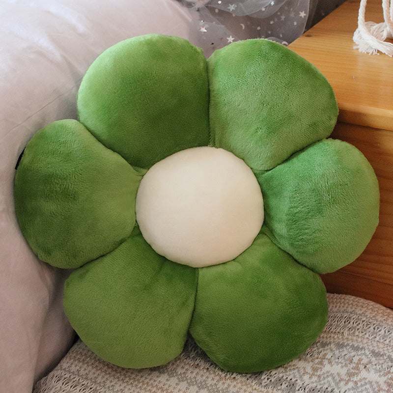 Color Flower Pillow Sun Flower Plush Cushion - Minihomy