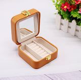 Earrings Jewelry Double Storage Box European Jewelry Box - Minihomy