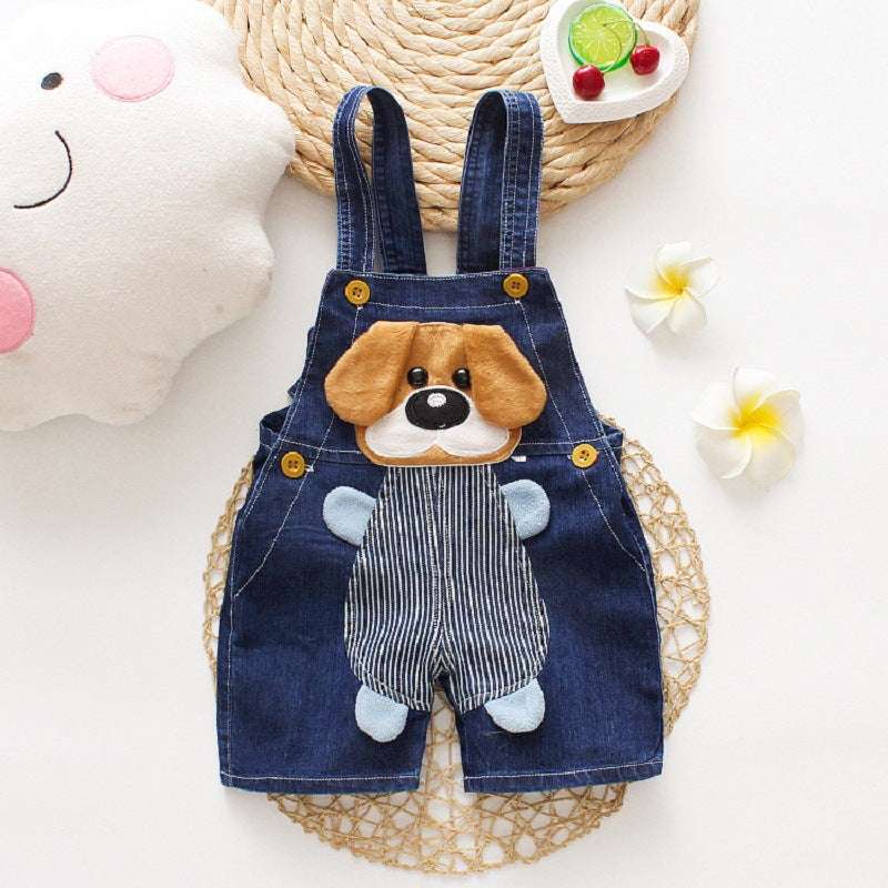 Baby Children's Overalls Jeans Children's Clothing - Minihomy