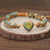 Handmade Creative Woven Bracelet Love Stone Winding Bracelet - Minihomy