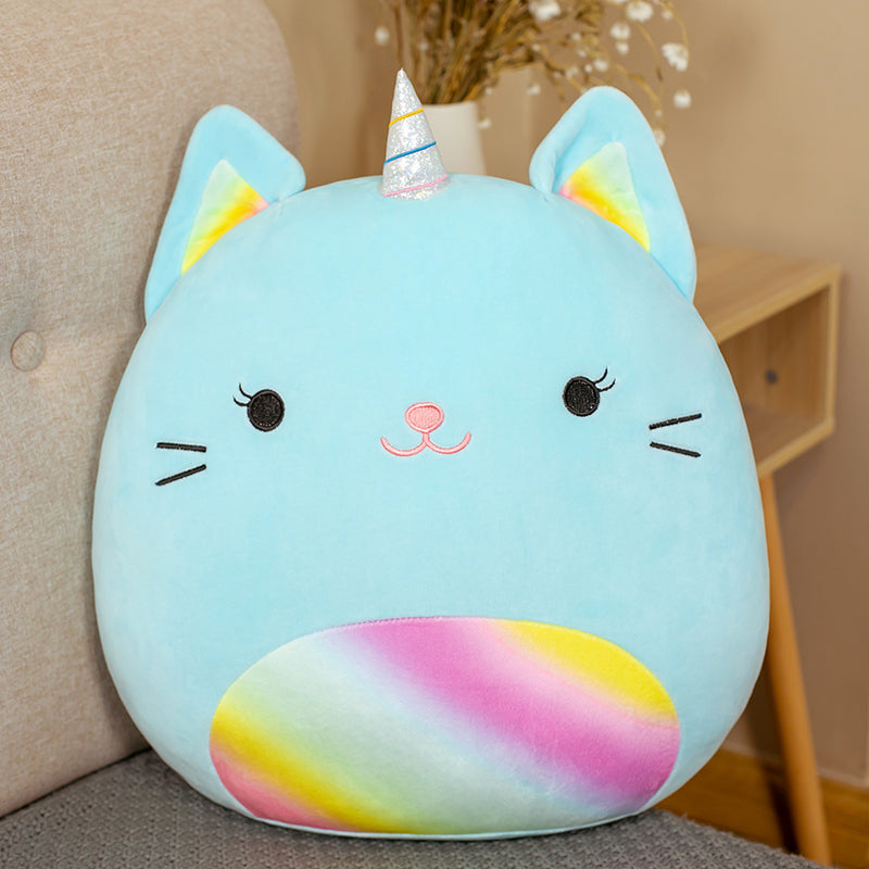 Cute Fat Fat Plush Toy Animal Doll Kawaii  Deer Pig Soft Pillow - Minihomy